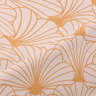 Scalloped Line Decoration Piqué