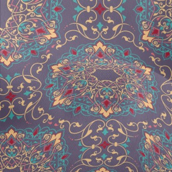 Arabic Colorful Pattern Lightweight Performance Linen