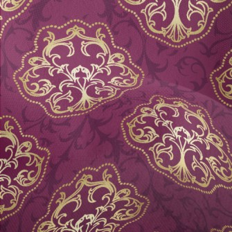 Bright Gold Pattern Lightweight Performance Linen