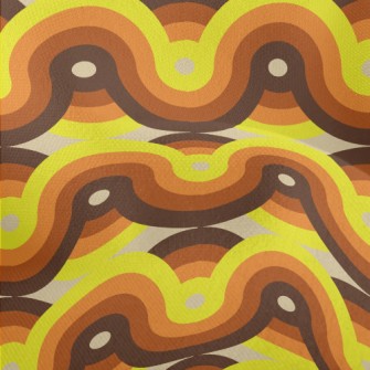 Shiny Spiral Wave Lightweight Performance Linen