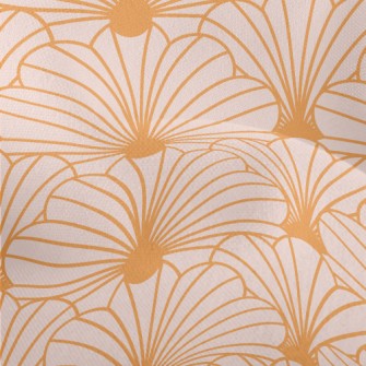 Scalloped Line Decoration Lightweight Performance Linen