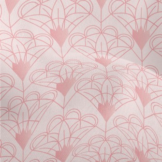 Fan-shaped Flowers Lightweight Performance Linen