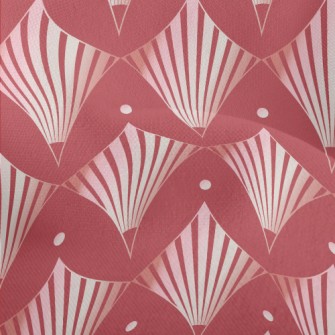 Artistic Radial Lines Lightweight Performance Linen