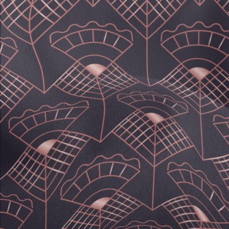 Plaid Line Flower Lightweight Performance Linen