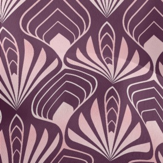 Geometric Square Flower Lightweight Performance Linen