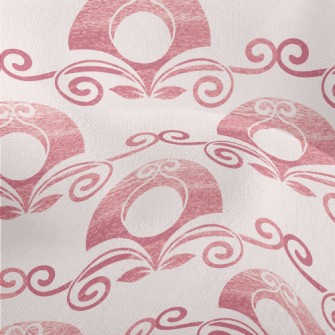 Semicircle Fan Flower Lightweight Performance Linen