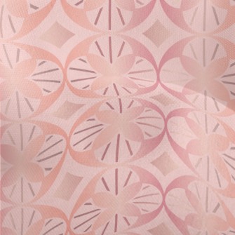 Rose Gold Geometric Figure Lightweight Performance Linen