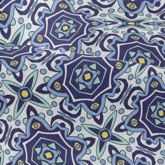 Portuguese Traditional Tiles Modern Jersey