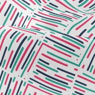 Three Color Intersecting Lines Modern Jersey