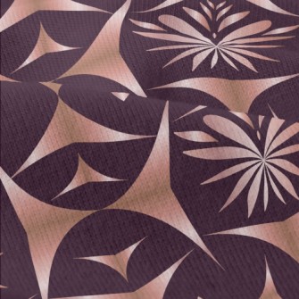 Shiny Geometric Flower Modern Jersey