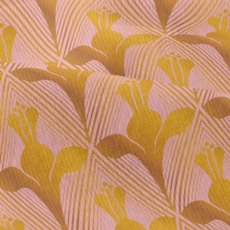 Golden Magic Flower Modern Jersey