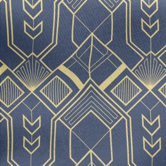 Creative Maya Lines Jersey Backed Fleece