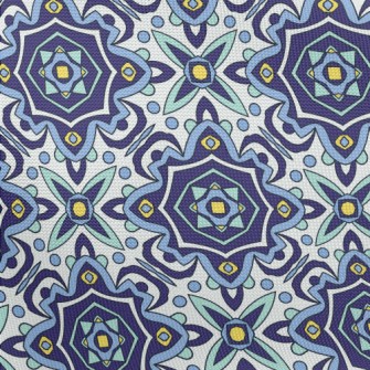 Portuguese Traditional Tiles Pongee