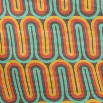 Four Color Water Pipes Pongee