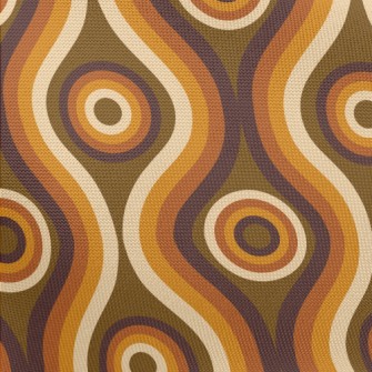 Straight Wavy Lines Pongee