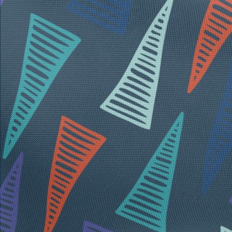 Triangle Lines Pongee