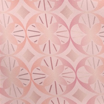 Rose Gold Geometric Figure Pongee