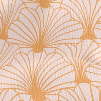 Scalloped Line Decoration Stretch Jersey