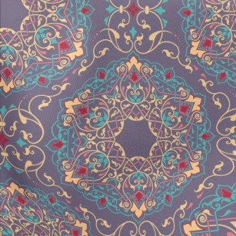 Arabic Colorful Pattern Lightweight Cotton Poplin