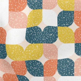 Geometry Lianliankan Lightweight Cotton Poplin