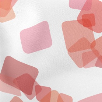 Transparent Falling Blocks Lightweight Cotton Poplin