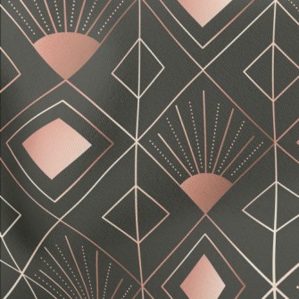 Radial Rhombus Lightweight Cotton Poplin