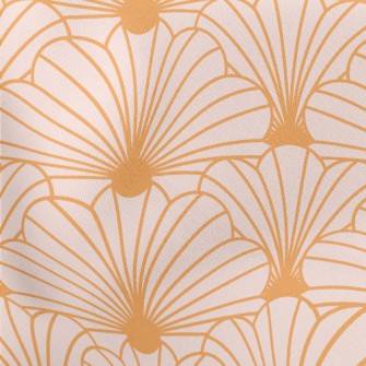 Scalloped Line Decoration Lightweight Cotton Poplin