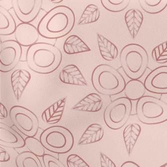 Circle Of Flowers Lightweight Cotton Poplin