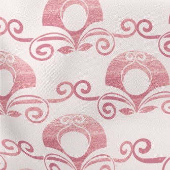 Semicircle Fan Flower Lightweight Cotton Poplin