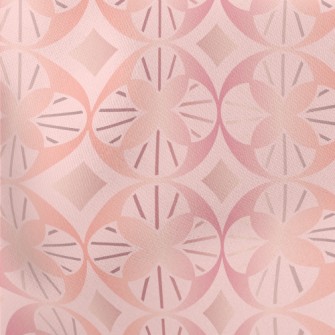 Rose Gold Geometric Figure Lightweight Cotton Poplin