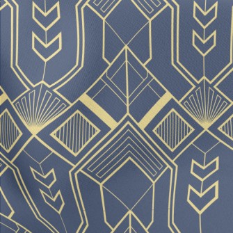 Creative Maya Lines Lightweight Cotton Poplin