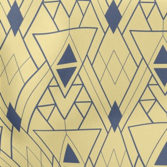 Egyptian Style Tiles Lightweight Cotton Poplin
