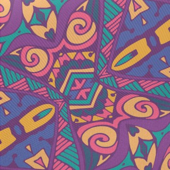 Tribal Totem Midweight Cotton Poplin