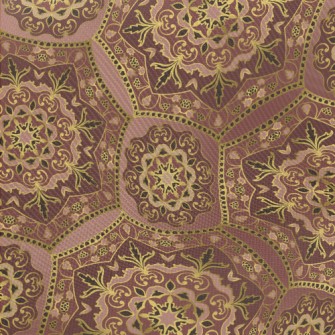 Indian Mandala Pattern Midweight Cotton Poplin