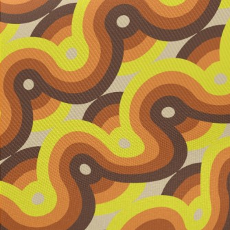 Shiny Spiral Wave Midweight Cotton Poplin
