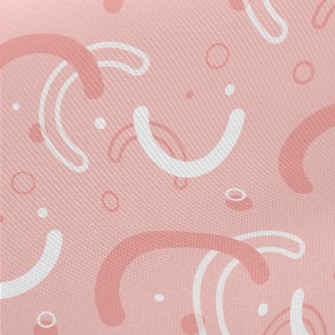 Semi-curved Long Strip Midweight Cotton Poplin