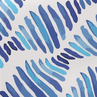Watercolor Sfumato Waves Midweight Cotton Poplin