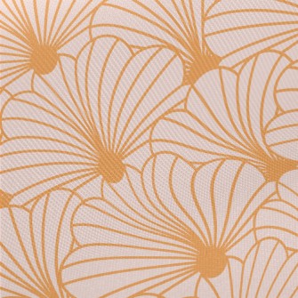 Scalloped Line Decoration Midweight Cotton Poplin