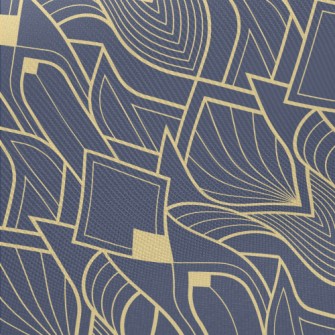 Mask Lines Lines Midweight Cotton Poplin