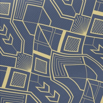 Creative Maya Lines Midweight Cotton Poplin