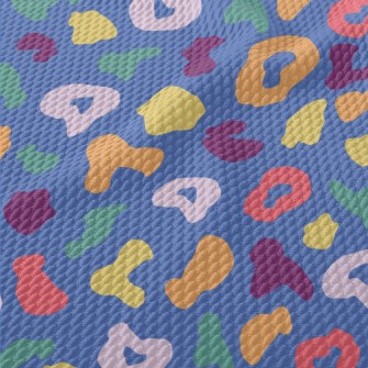 Colorful Animal Print Birdseye Piqué