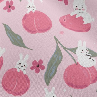 Peach Rabbit Chiffon