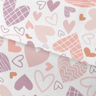 Plaid Wave Heart Waterproof Oxford