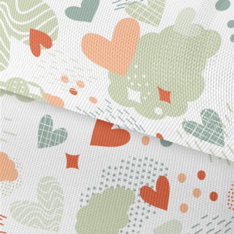 Love Raindrops Clouds Waterproof Oxford