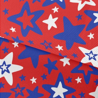 Big And Small Stars Waterproof Oxford
