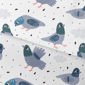 Lively Walking Pigeon Waterproof Oxford