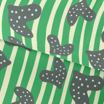 Straight Love Dots Waterproof Oxford