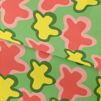 Art Abstract Color Blocks Waterproof Oxford