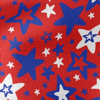 Big And Small Stars Waterproof Canvas