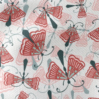 Beautiful Pattern Moth Waterproof Canvas
